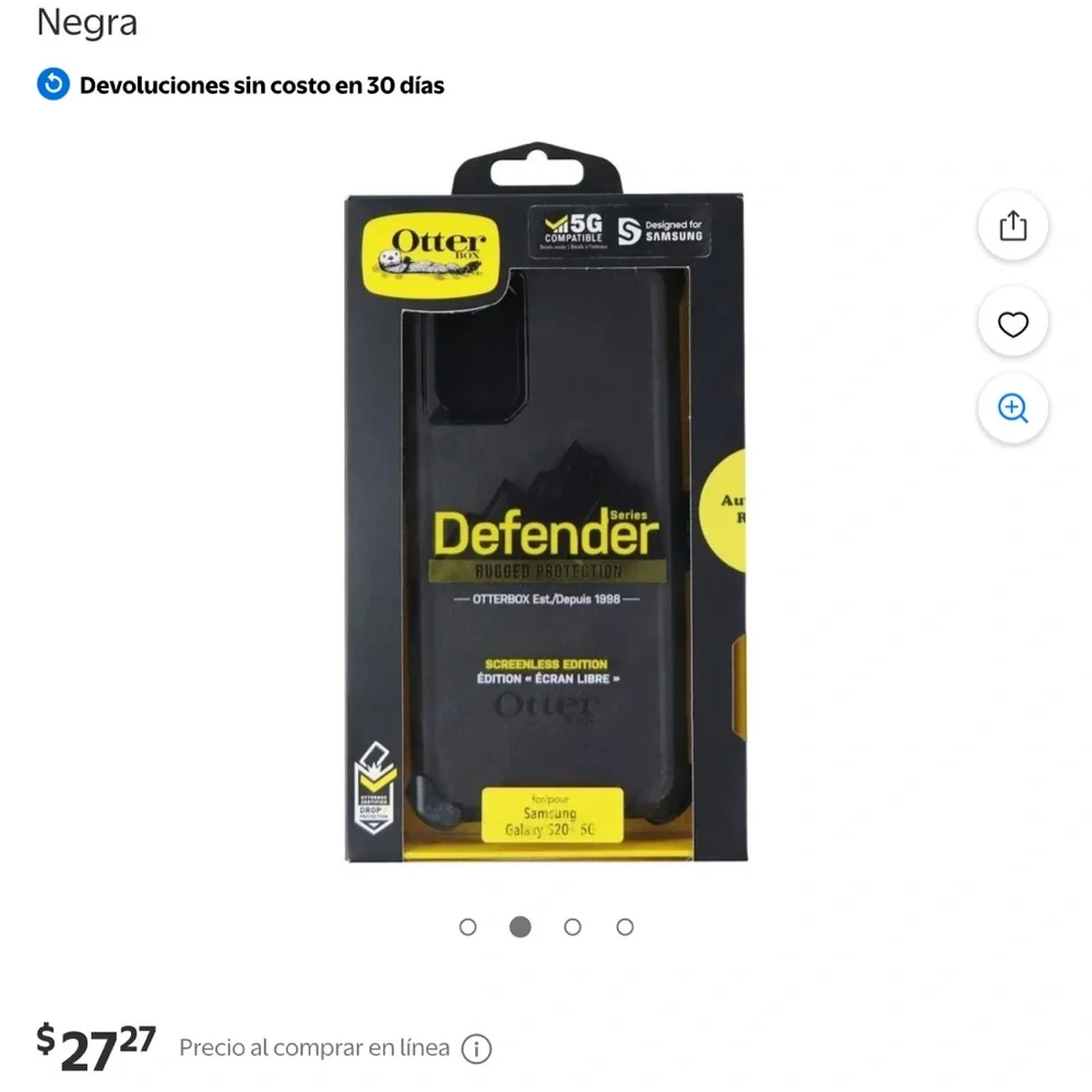 ❌ FREE IN YOUR BUNDLE ❌OtterBox Defender Series Screenless Edition Black Case